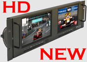 Dual 7" HD-SDI LCD